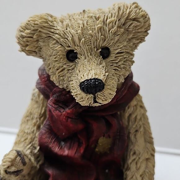 Boyds Bears And Friends 6E/198 & 7E/160 You Belong To Me 2 Bear Set Red Scarf - Picture 12 of 16